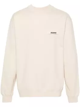 Jacquemus топ Le Sweatshirt Gros Grain, нейтральный цвет