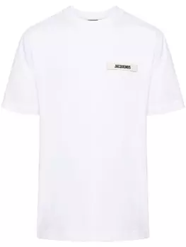 Jacquemus топ Le T-Shirt Gros Grain, белый