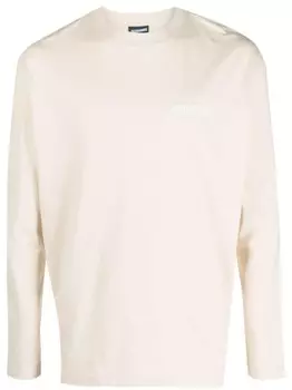Jacquemus топ Le T-shirt Manches Longues, нейтральный цвет