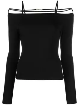 Jacquemus топ Le T-shirt Sierra, черный
