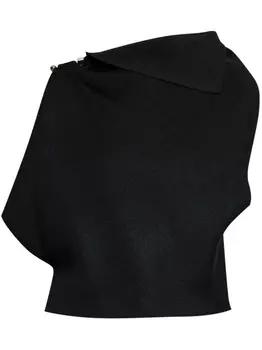 Jacquemus Трапеция топ, черный
