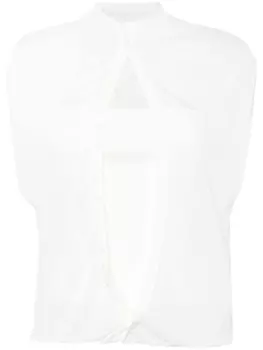 Jacquemus трикотажный топ Le Haut Capa, белый