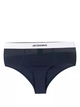Jacquemus трусы-брифы La Culotte с логотипом, синий
