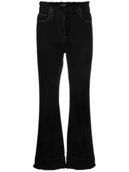 Jacquemus укороченные джинсы Le de Nimes Linon, черный