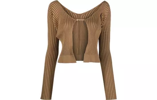 Jacquemus Женский Свитер, цвет Brown