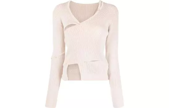 Свитер Jacquemus женский, бежевый