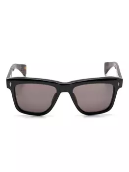 Jacques Marie Mage солнцезащитные очки Lankaster в квадратной оправе, черный