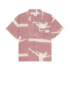 Jacques тканая рубашка Obey, mauve multi