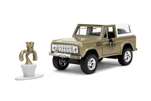 Jada 1973 Ford Bronco + Groot Avengers Фигурка 1:32 253223018