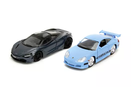 JADA FAST AND FURIOUS PORSCHE 911 GT3 RS + McLAREN 720S 2 ПАКЕТ 1:32 2012 г.
