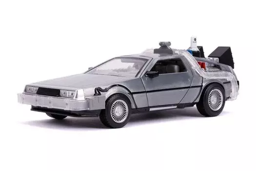 Jada Toys, Back to the Future II Hollywood Rides 1/24 Модель автомобиля DeLorean Time Machine