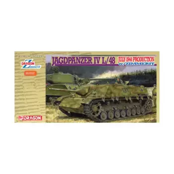 Jagdpanzer IV L/48 - июль 1944 г., производство с Zimmerit., Dragon Models - '39 to '45 Series - Germany (1:35)