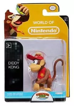 Jakks Pacific, Nintendo, коллекционная фигурка, W1 Diddy Kong