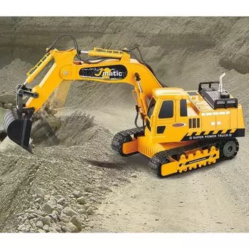 JAMARA J-Matic экскаватор с дистанционным управлением, 1:27, желтый