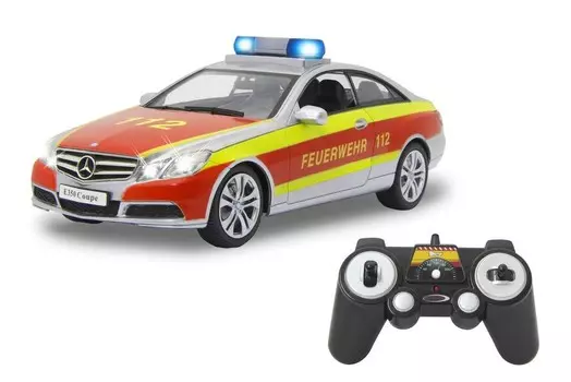 Jamara Mercedes-Benz E 350 Coup Pompier 1:16 Argent/Rouge 24Ghz Inna marka