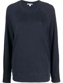 James Perse джемпер с круглым вырезом, синий