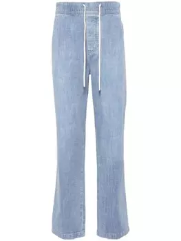 James Perse джинсы прямого кроя, синий