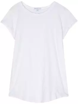 James Perse фактурная футболка, белый