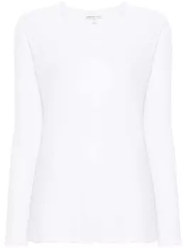 James Perse футболка High Gauge, белый