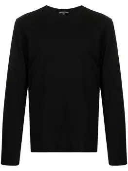 James Perse футболка Lotus, черный