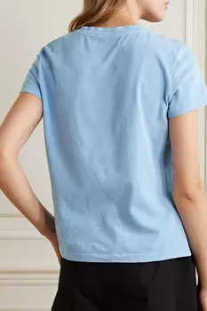 JAMES PERSE Футболка Vintage Boy из хлопкового джерси, светло-синий