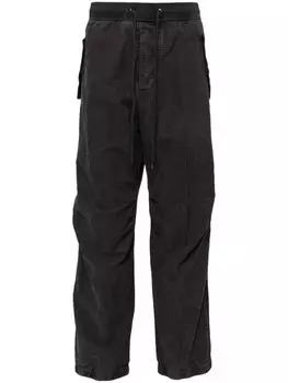 James Perse прямые брюки Parachute Flight, серый