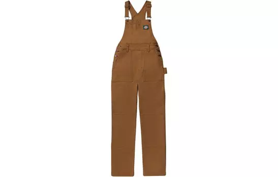 Jameson X Комбинезон женский, вымытый, коричневый Dickies