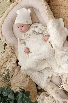 Jamiks АИНА Детский кокон, бежевый