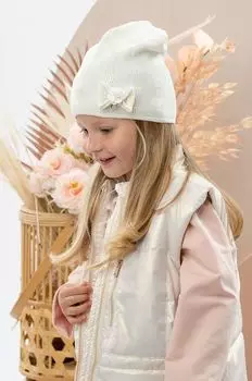 Jamiks Детская шапка INAS, бежевый