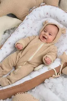 Jamiks Детский кокон AIKO, коричневый