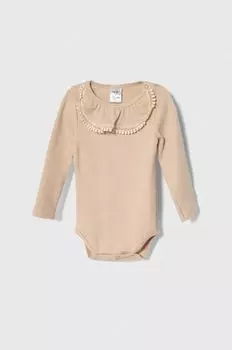 Jamiks Детское боди, бежевый