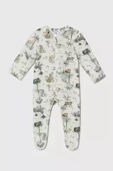 Jamiks Хлопковые детские комбинезоны, зеленый