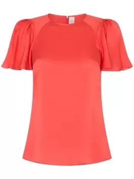 Jane блузка Saturn с короткими рукавами, красный