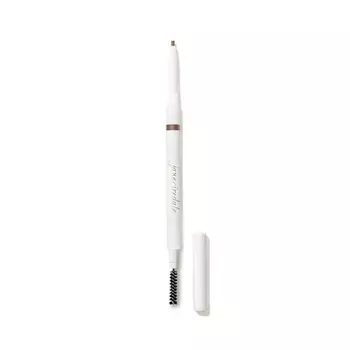 Jane Iredale PureBrow Precision Pencil Выдвижной сверхтонкий карандаш + катушка Заполняет пробелы и распушает Водостойкая формула, не размазывающаяся Нейтральный блондин