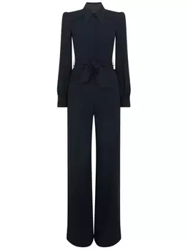 JANE комбинезон с поясом, синий
