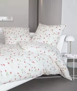 Janine Mako мягкое постельное белье из хлопчатобумажной ткани 155Х220, 80х80 2 шт. ТАНГО 2174-21-512 райский красный Original Janine