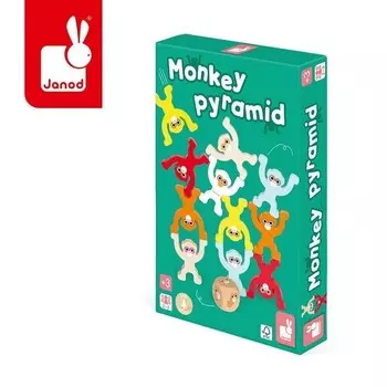 Janod, аркадная игра Monkey Pyramid
