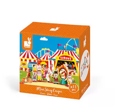 Janod, деревянный набор «Цирк»