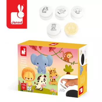 Janod, Креативный набор, Марки Саванна