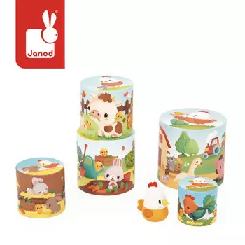 Janod, Пирамида, Ферма, 6 Эл.