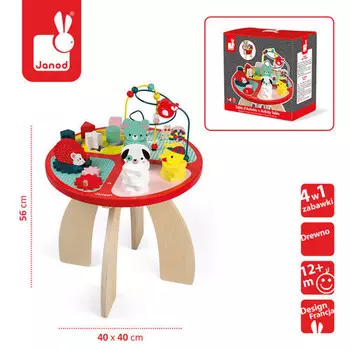 Janod, развивающий стол Baby Forest