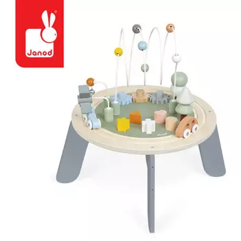 Janod, Sweet Cocoon многофункциональный деревянный учебный стол с регулировкой высоты