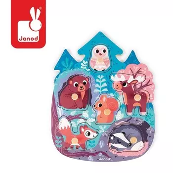 Janod, Веселая лесная головоломка