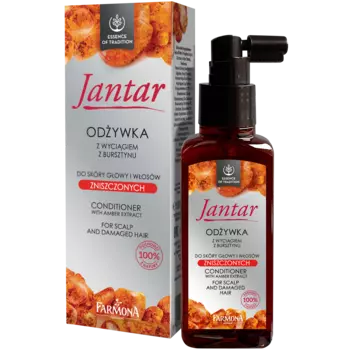 Jantar кондиционер для поврежденных волос с экстрактом янтаря, 100 мл