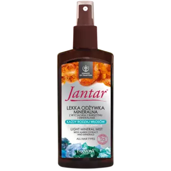 Jantar легкий минеральный кондиционер для волос с экстрактом янтаря и минералами, 200 мл