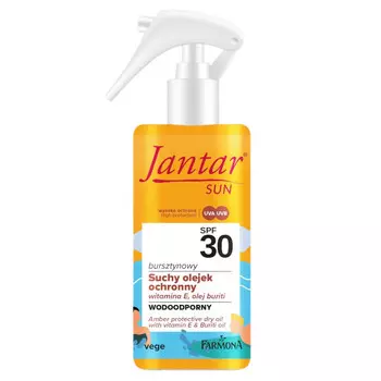 Jantar, Сухое защитное масло Spf30, 150 мл Farmona