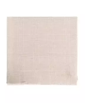 Janzir клетчатый шарф Max Mara, бежевый