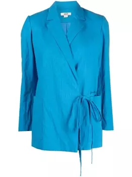 Jason Wu блейзер с запахом, синий