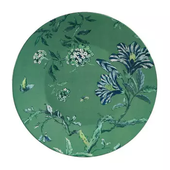 Jasper Conran Chinoiserie Green Тарелка для завтрака, 23 см Wedgwood, зеленый