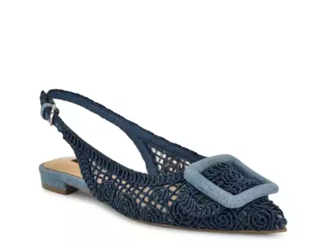 Jasser Балетки Nine West, Blue